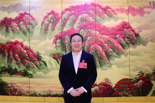 省人大代表赵霞